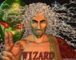 Wizard Come Now!-Glaskerze